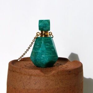 Amazonite Perfume Pendant
